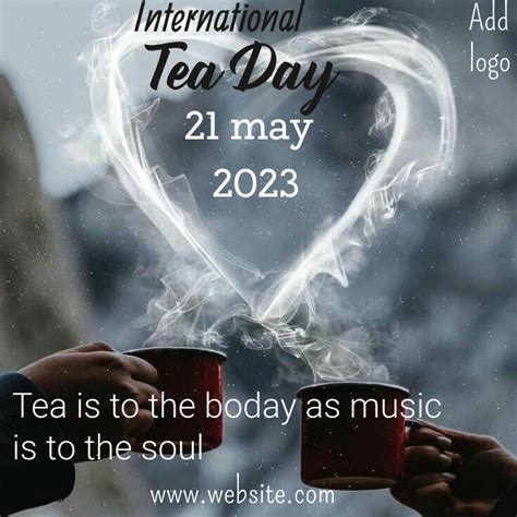 International Tea Day Instagrampost Template Postermywall