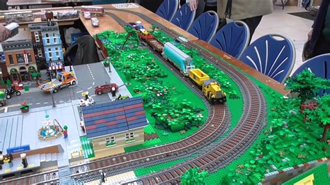 North Down Model Railway Society Lego Train Layout Youtube