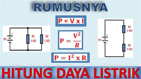 Mengenal Konsep Dasar Menghitung Daya Listrik Cara Menghitung Hot Sex