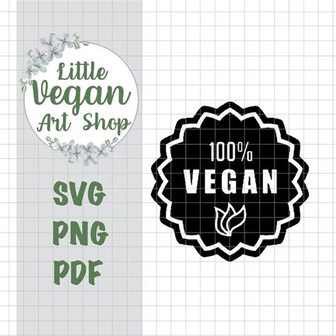Vegan SVG PNG Cut File Clipart Cricut Silhouette Etsy Ireland