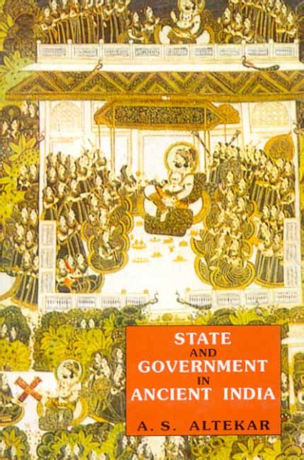 State And Government In Ancient India