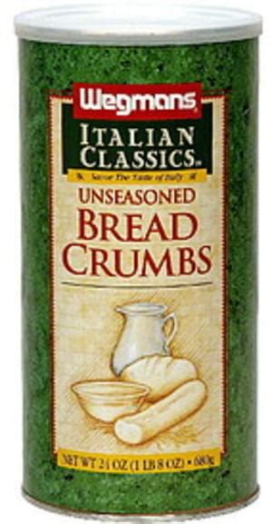 Wegmans Unseasoned Bread Crumbs 24 Oz Nutrition Information Innit