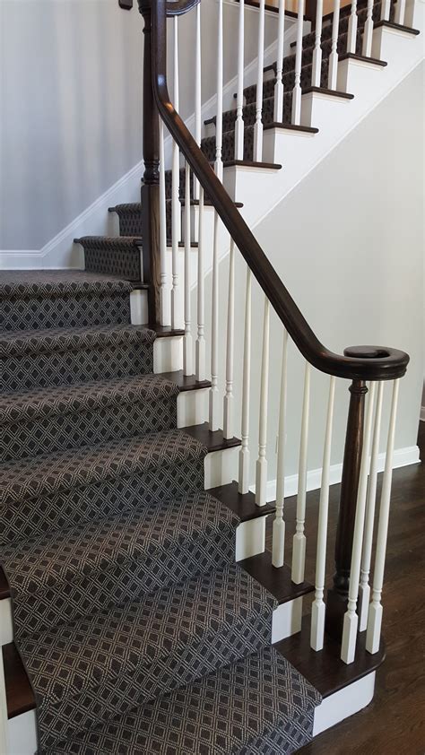 Any carpet that we offer can be made into a custom carpet runner. Custom runner installed over newly refinished floors ...