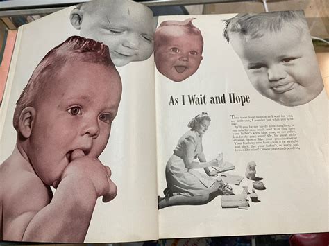 Vintage Baby Book Better Homes And Gardens Prenatal To Six Years 1946
