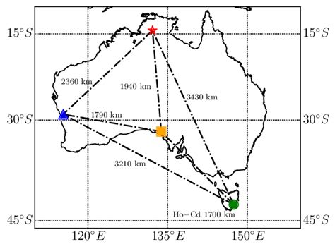 The University Of Tasmania Vlbi Array Used For These Observations