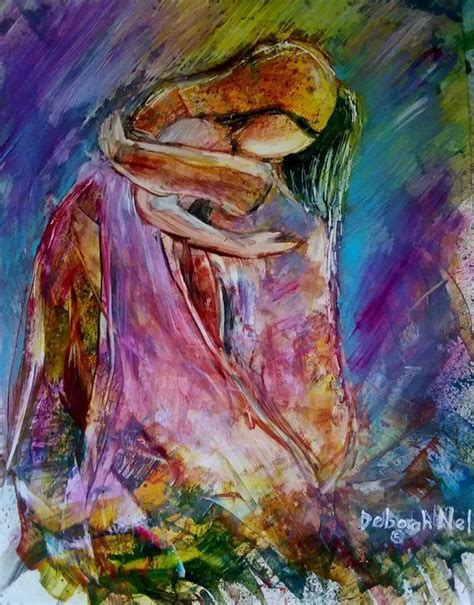 Contemporary Christian Art Christian Painting Faceless Painting Yupo