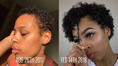 6 Month Hair Growth Update Styling Pictures Youtube