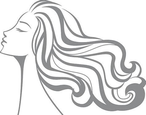 Woman Hair Blowing Illustrations Royalty Free Vector Graphics And Clip