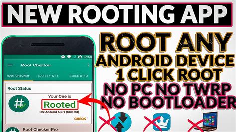 Root Any Android Device With 1 Click 2020 New Rooting App No Pc No