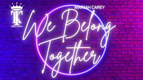 Mariah Carey We Belong Together With Lyrics Youtube