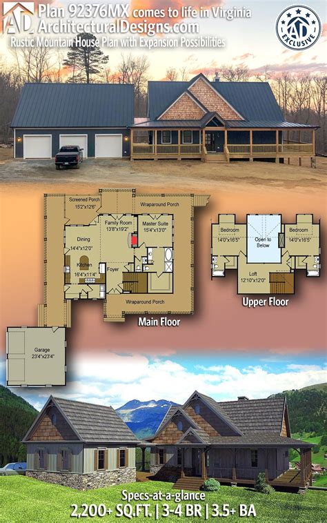 Rustic Mountain House Plans With Walkout Basement 2 Vrogue