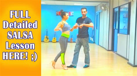 Salsa Complete Lesson Slow Explanation Youtube