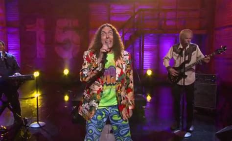 Watch Weird Al Yankovics Amazing Performance Of Tacky On Conan