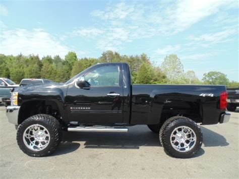 One Owner Just Lifted 2013 Chevrolet Silverado 1500 Lt 4x4 2dr Regular