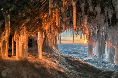 Frozen Lake Baikal Levart Travel