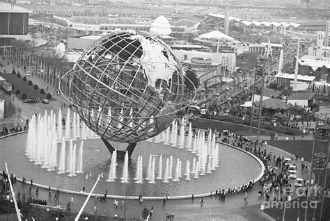The Unisphere At 1964 Worlds Fair Photograph By Bettmann Pixels
