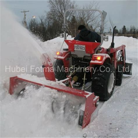 China 3 Point Hitch Tractor Pto Snow Blowing Machine Rear Snow Blower