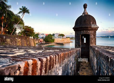 Vieux Mur De San Juan Puerto Rico Banque De Photographies Et Dimages à