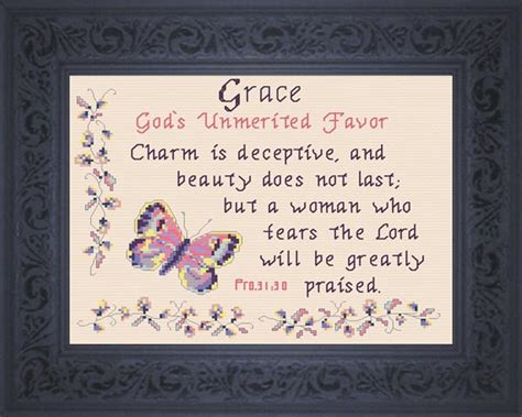 Name Blessings Grace Personalized Names With Meanings