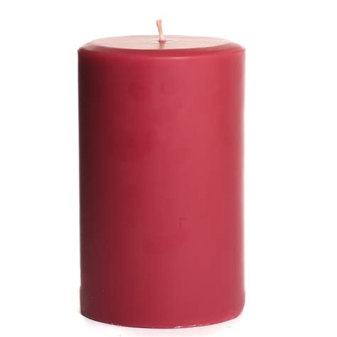 4 X 6 Blackberry Ginger Scented Pillar Candles