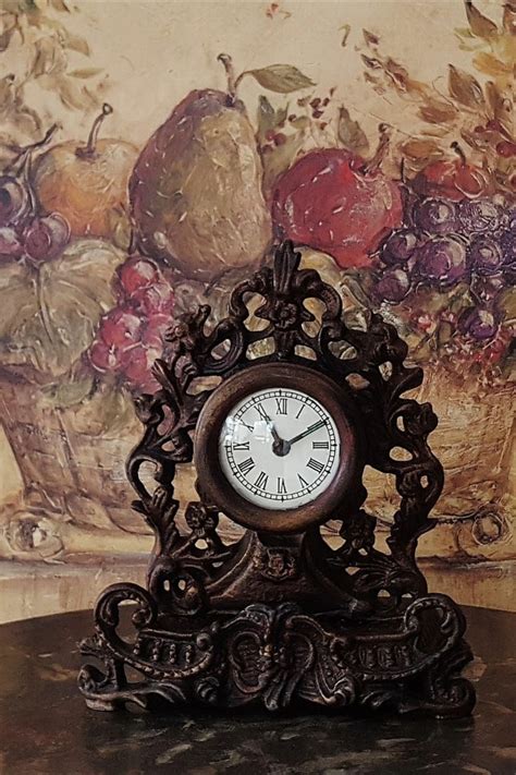 victorian gothic wall clock