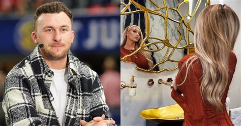 johnny manziel s girlfriend going viral for outfit