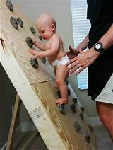 Toddler Climbing Wall Rocks Pictures