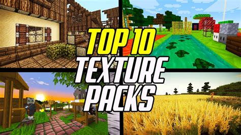 Top 10 Best Minecraft Texture Packs Of All Time Resource Packs Youtube