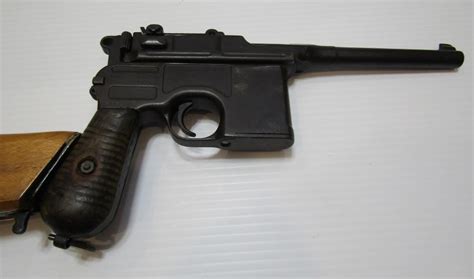Lot German Mauser C96 Broomhandle Pistol And Stock Ww1