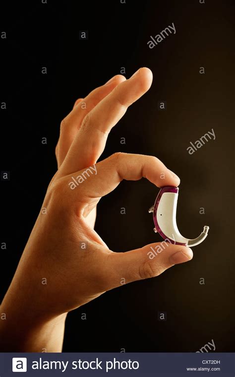 Hearing Aid High Resolution Stock Photography And Images Alamy