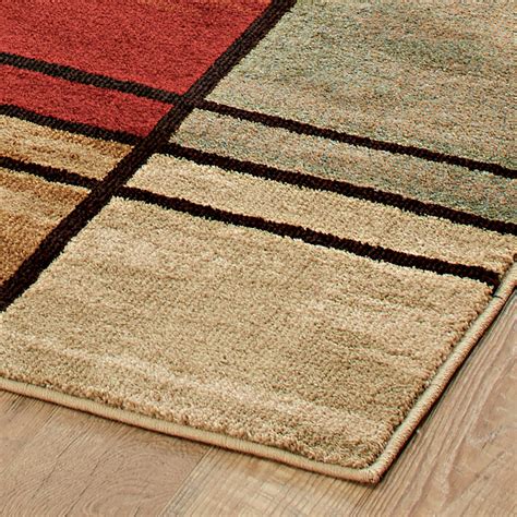 Better Homes And Gardens Spice Grid Area Rug 5 X 7 Modern