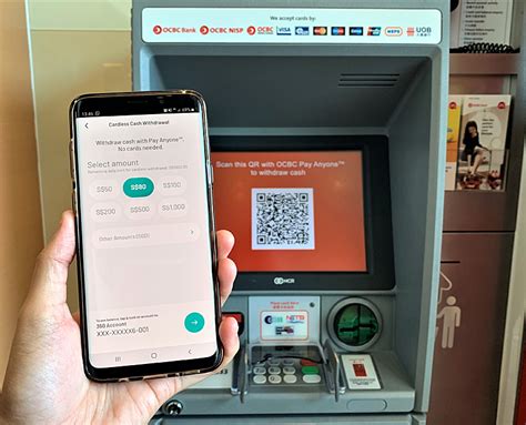 How to activate cash app card without qr code. OCBC customers can now withdraw cash from an ATM without their ATM card - HardwareZone.com.sg