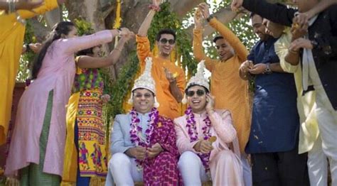 In A First Gay Couple Says ‘i Do In Telangana Trending News The Indian Express