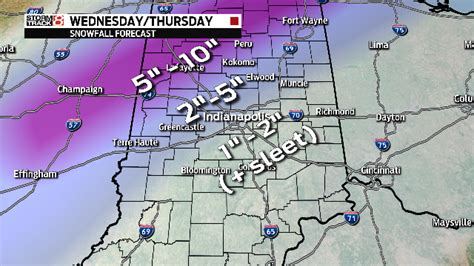 Snow Hits Indiana 6 8 Inches Reported In Lafayette Indianapolis News