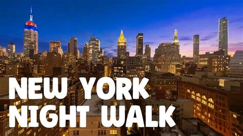 New York City — Night Walk In Times Square — Manhattan 4k Youtube