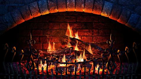 Animated Fireplace Screensaver