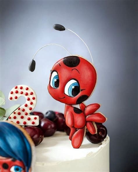 Fantastic Ladybug 2nd Birthday Cake Between The Pages Blog