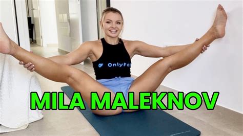 Best Of Mila Malenkov Stretching Video YouTube