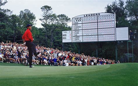 Tiger Woods Masters Crowd 1280x800 Wallpaper Teahub Io