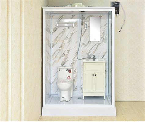 Bathroom Prefab Indoor Shower Cabin With Wc Toilet China Bathroom