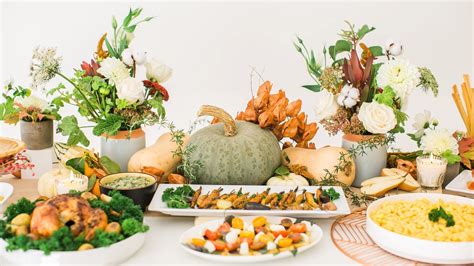 here s how to host a friendsgiving open house welcoming guests with a buffet style menu of past