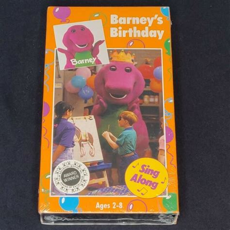 Barney Barneys Birthday VHS For Sale Online EBay