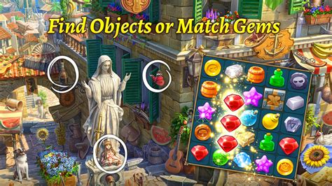The Hidden Treasure Find Hidden Objects Play Match 3 Puzzle Quest