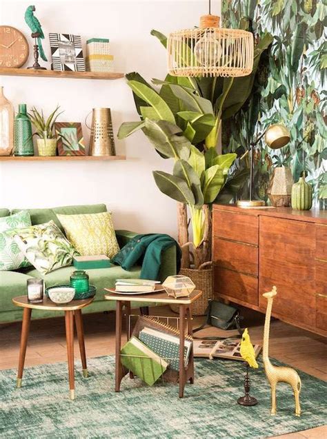 This Interior Brings The Jungle Into The Living Room Comfort Version