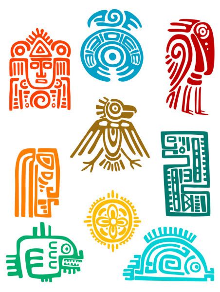 Los SÌmbolos Mayas Su Significado Signos Zodiacales