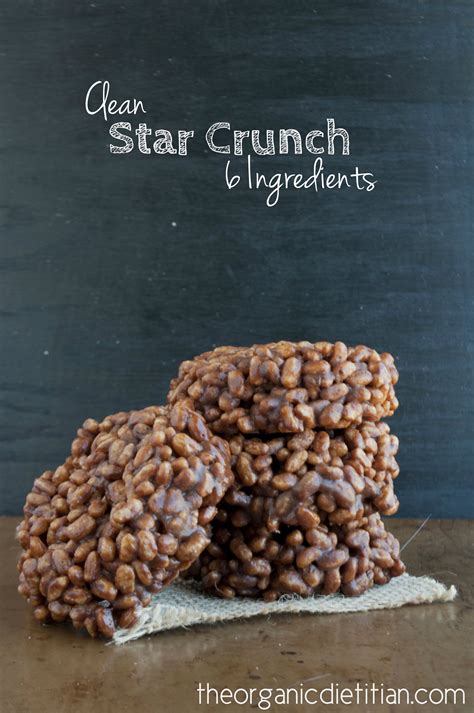 Clean Version Star Crunch Cookies Only 6 Ingredients The Organic