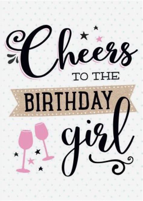 Check spelling or type a new query. Cheers to the birthday girl | Birthday wishes quotes ...