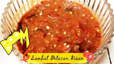 If you let it cool first or try to reheat it again it will become tough. Cara Buat Sambal Belacan Kisar - YouTube