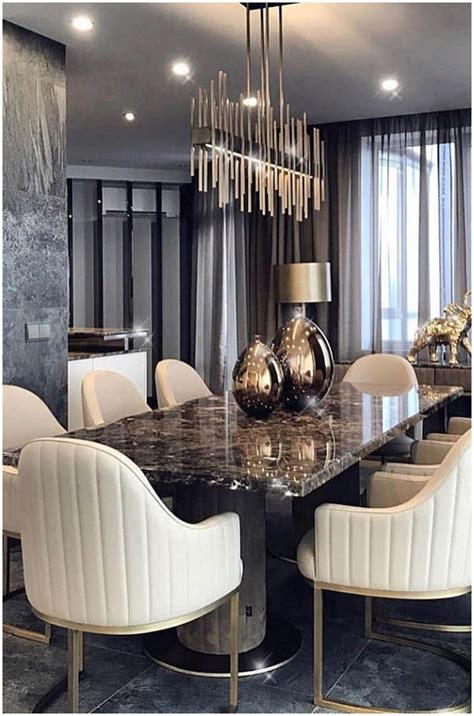The Most Impressive Luxury Dining Room Sets In 2021 Interior Design