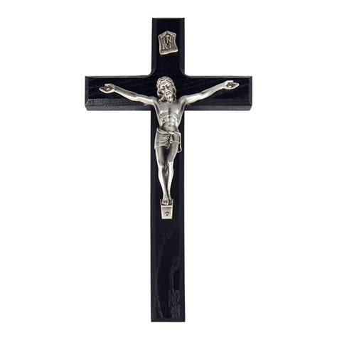Blacksilver Wall Mounted Crucifix The National Sanctuary Of Our